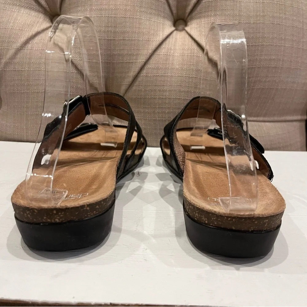 Dansko  Strappy Sandals Womens Shoes Size 41 EU 10.5-11 US Black Leather buckles